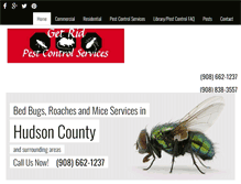 Tablet Screenshot of getridpest.com